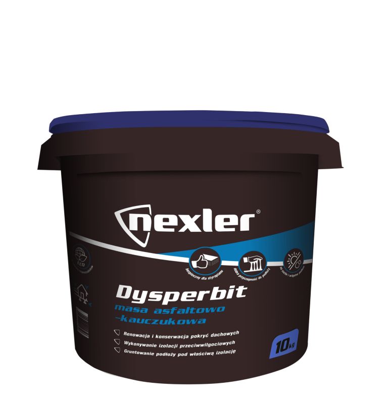 Asfalt-kautsjukmasse Nexler Dysperbit 10 kg