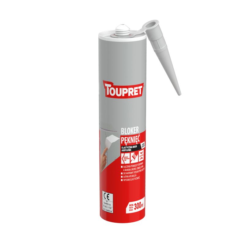 Toupret reparationsmasse til revner 300 ml