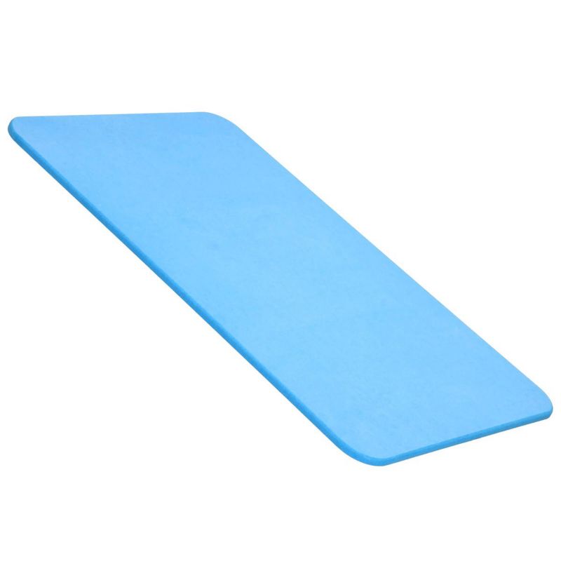 Diatomit badeværelsesmåtte Springos 60 x 40 x 0,9 cm skridsikker blå 1 stk.