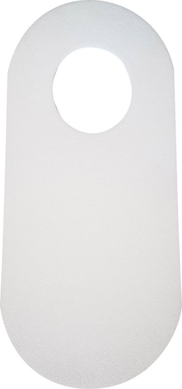 Hvid isoleringsmåtte til kompakt toilet