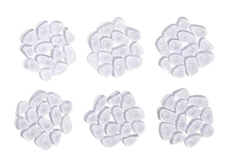 GoodHome Koros mini badeværelsesmåtte 6 stk.