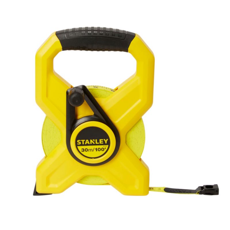 Langt målebånd Stanley 30 m x 12,7 mm