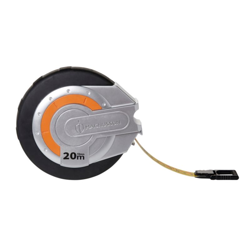 Magnusson 20 m sammenrulleligt målebånd