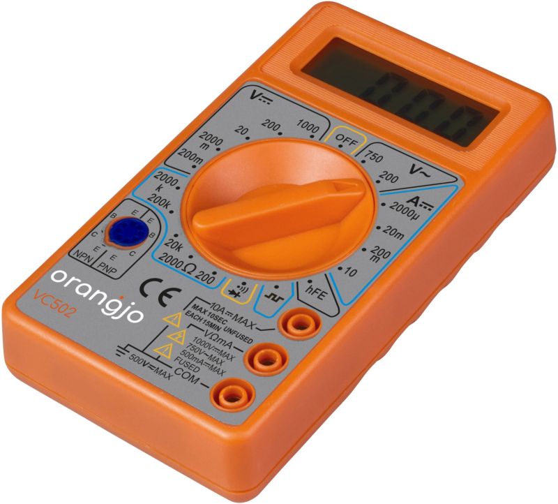 Digital DPM-måler med buzzer VC502