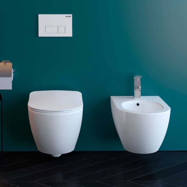 Ravak Azuri væghængt toilet med bidetfunktion