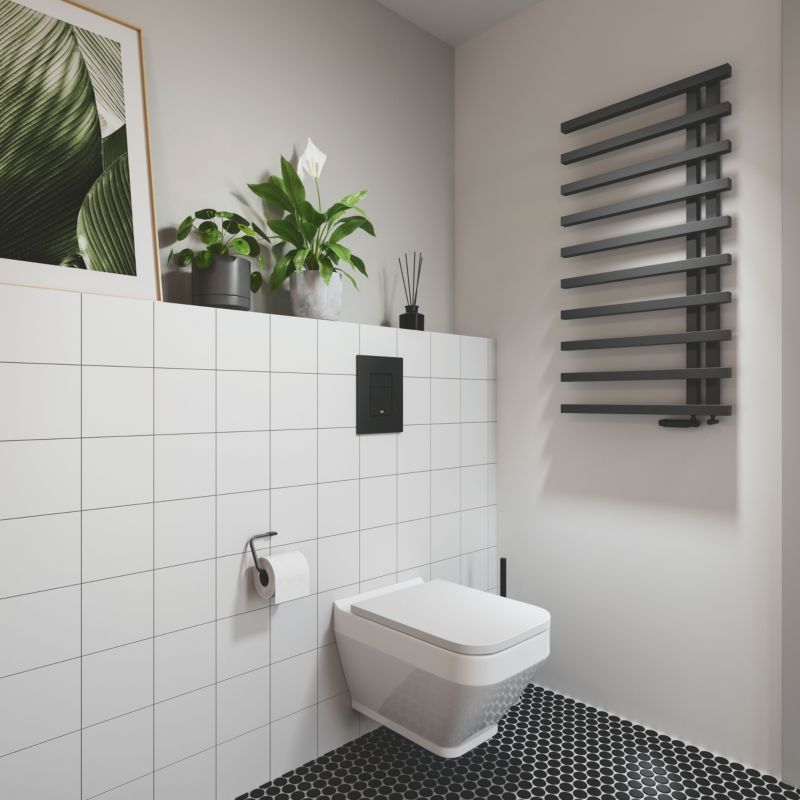 Vægmonteret GoodHome Teesta rimless toilet med softclose sæde