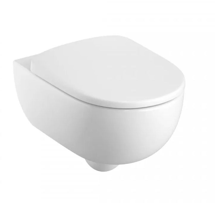 Koło Nova Pro premium væghængt Rimfree toilet med hvidt softclose-sæde