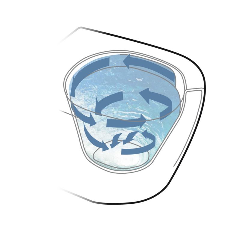 Orinoco Trissa Wir væghængt rimless toilet med duroplast soft-close sæde