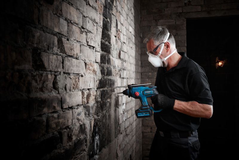 Erbauer SDS 18 V akku-boremaskine med slagfunktion 1 x 4,0 Ah