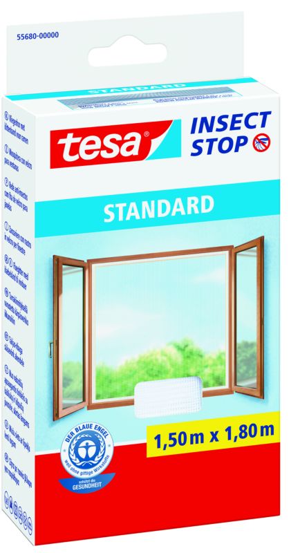 Standard myggenet 1,5 x 1,8 m hvid