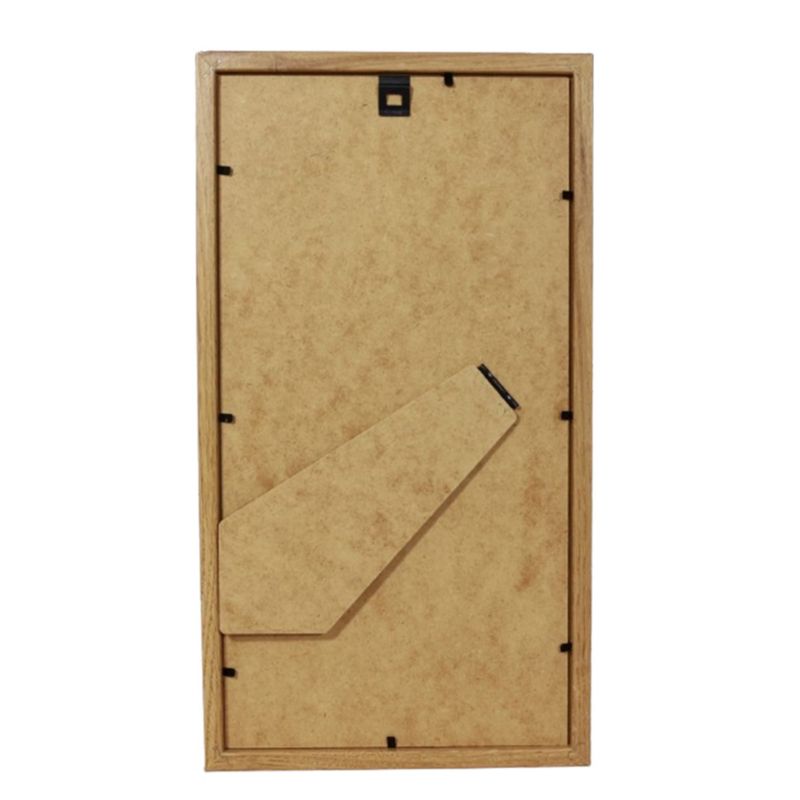 Multiramme BD art Basic 18x35 med passepartout til 3 billeder i eg, 1 stk.