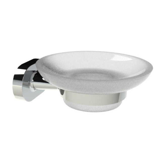 Vægmonteret Sæbeskål i Krom 108x117x44 mm