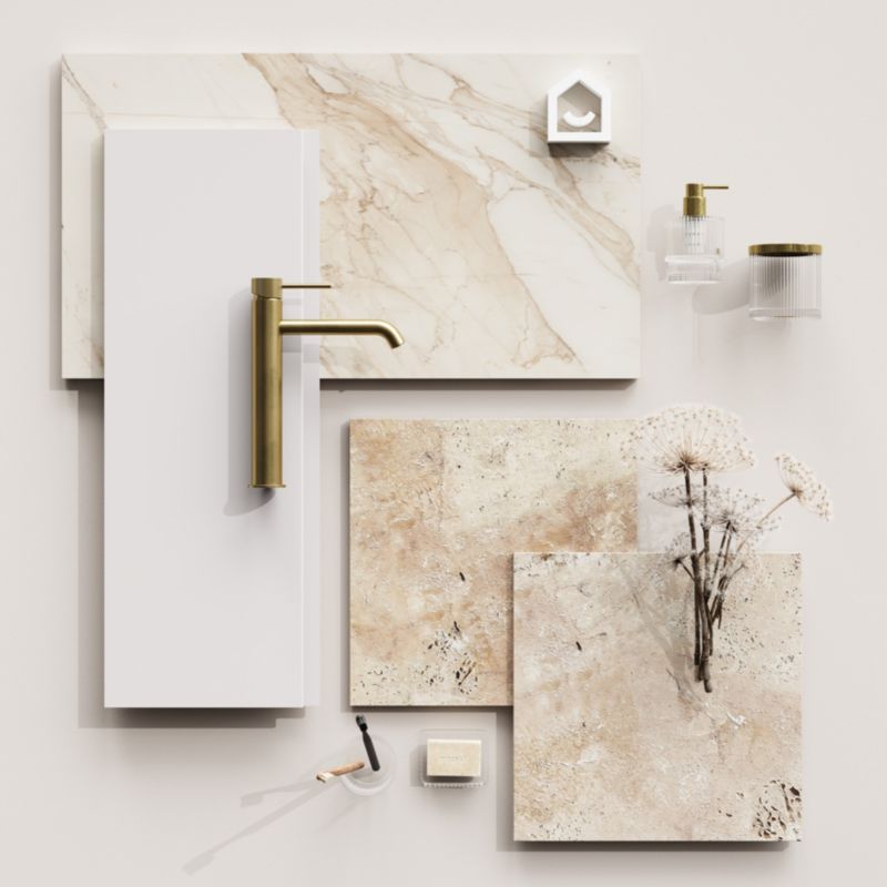 GoodHome Cavalla glas sæbeskål