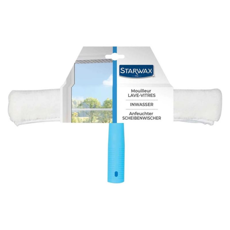 Starwax mikrofibervasker til vinduer, stribefri vinduesvask, 1 stk.