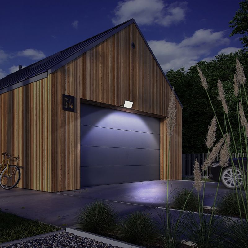 LED-spot XUDO 20W 4500K neutralhvid IP65 sort 1 stk.