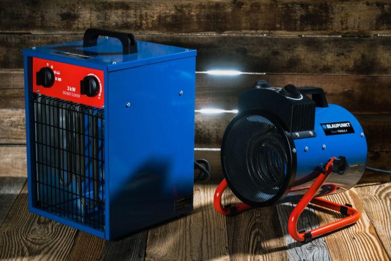 Blaupunkt EH7010 elektrisk varmeblæser 2000 W IPX4, 1 stk.