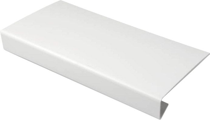 PVC-parapetoverlæg Plastiking 38 x 200 cm hvid