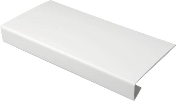 PCV-parapetoverlæg Plastiking 38 x 300 cm hvid
