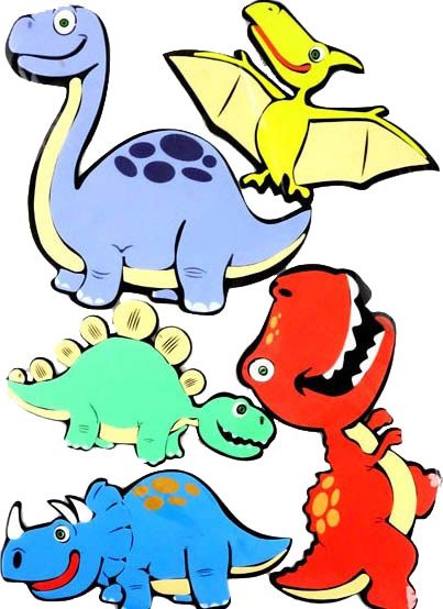 Dinosaur-klistermærke