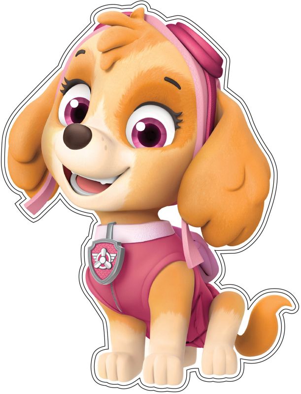 Vægoverførsel Psi Patrol Skye