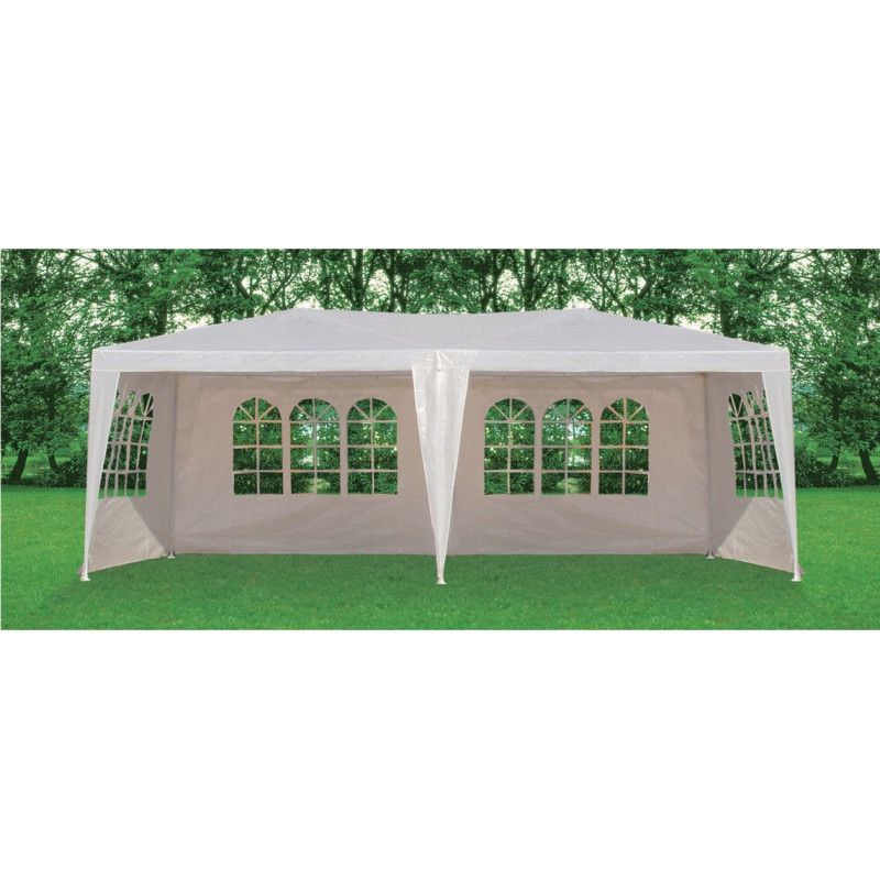 4iQ Group festtelt 3x6 m pavillon hvid 1 stk.