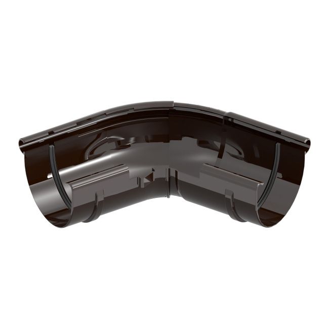 Udvendigt justerbart hjørne Ocean 125 mm i brun