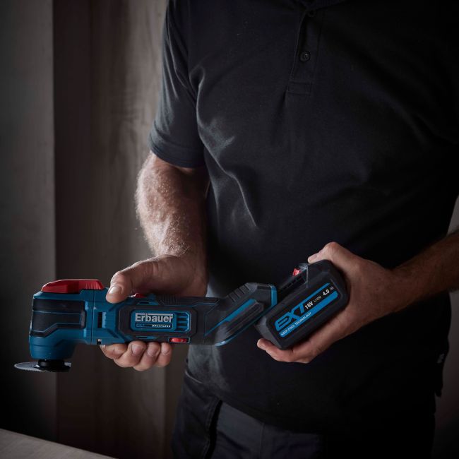 Erbauer 18 V multifunktionsværktøj uden batteri