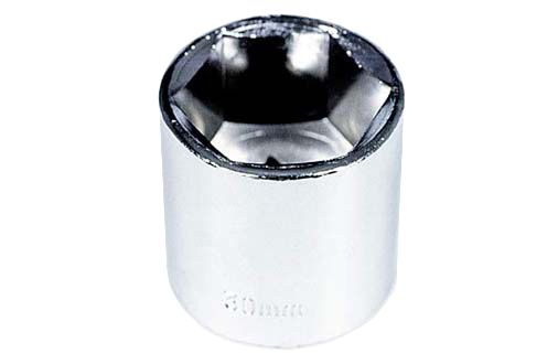 6-kantet topnøgle 1/2" 13 mm