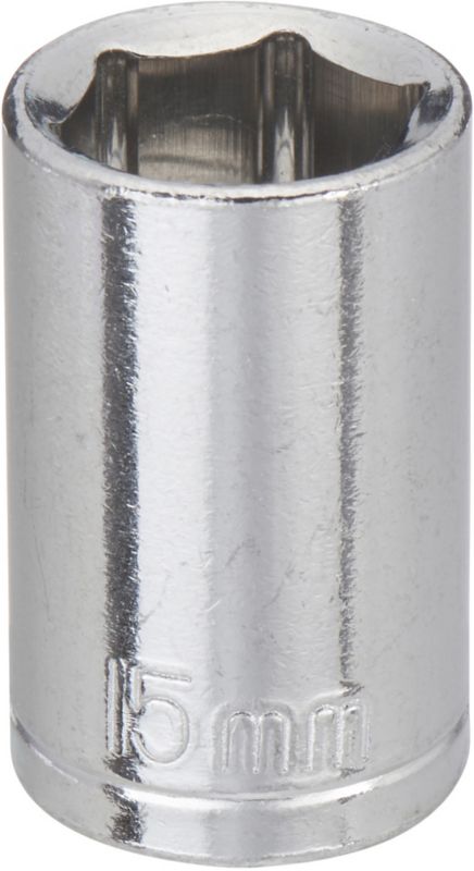 6-kantet topnøgle 1/2" 15 mm