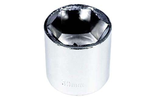 6-kantet topnøgle 1/2" 17 mm