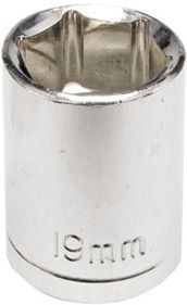 6-kantet topnøgle 1/2" 19 mm