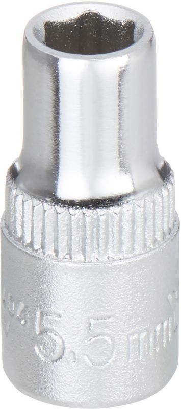 Kort Yato 6-kantet topnøgle 1/4" 5,5 mm