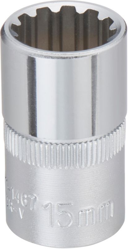 Spline-topnøgle Yato 1/2" 15 x 38 mm