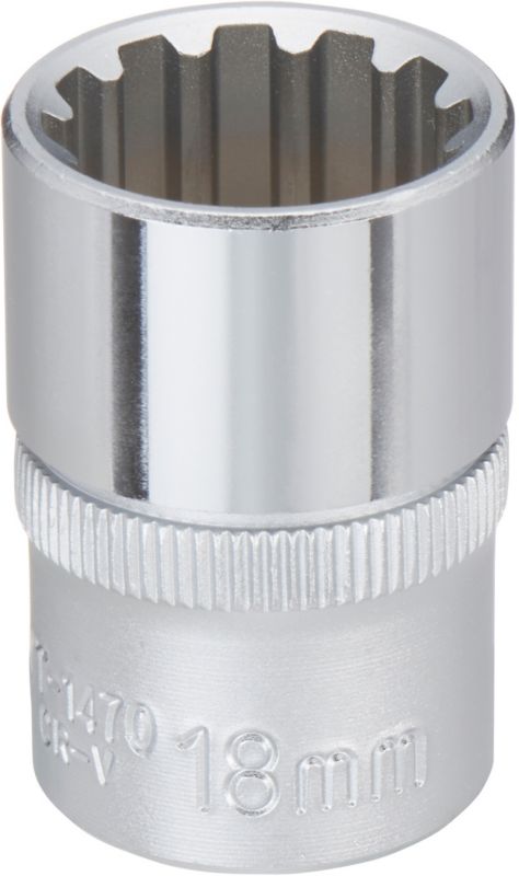 Yato spline-topnøgle 1/2" 18 x 38 mm