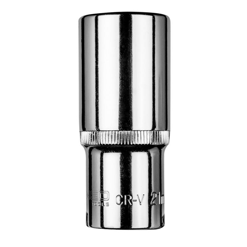 Lang sekskantet top NEO TOOLS 3/8" 21 mm, 1 stk.