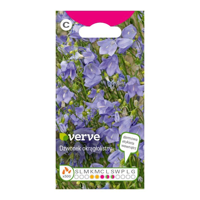 Frø af rundbladet klokke Verve