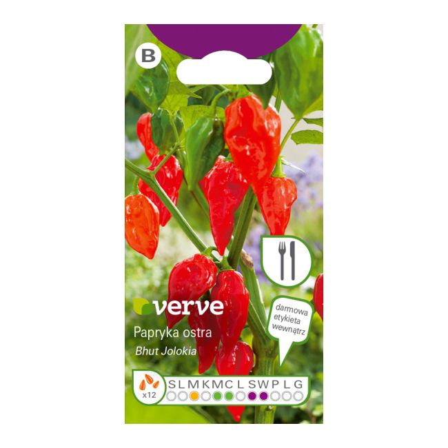 Frø af chilipeber Bhut Jolokia Verve