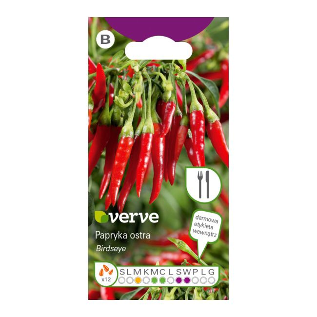 Frø af chilipeber Piri Piri Verve – stærk og smagsforstærkende