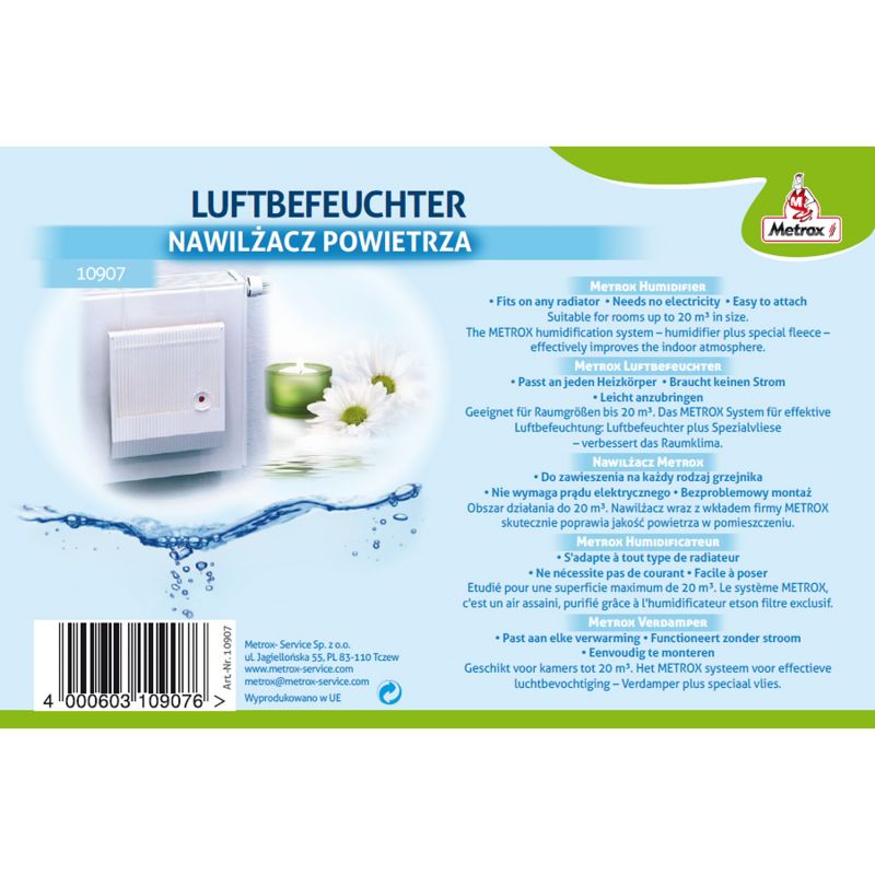 Metrox nr 907 luftfugter
