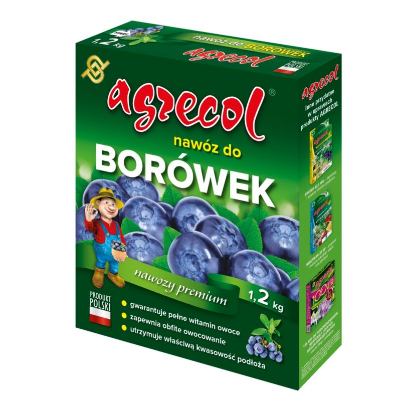 Gødning til blåbær Agrecol 1,2 kg