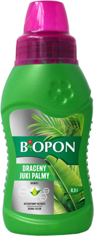 Gødning til yucca, dracaena og palmer Biopon 0,3 l
