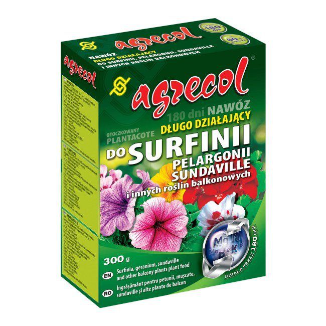 Gødning til altankrukker Agrecol Plantacote 0,3 kg