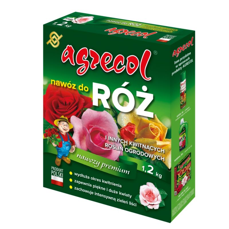 Gødning til roser Agrecol 1,2 kg