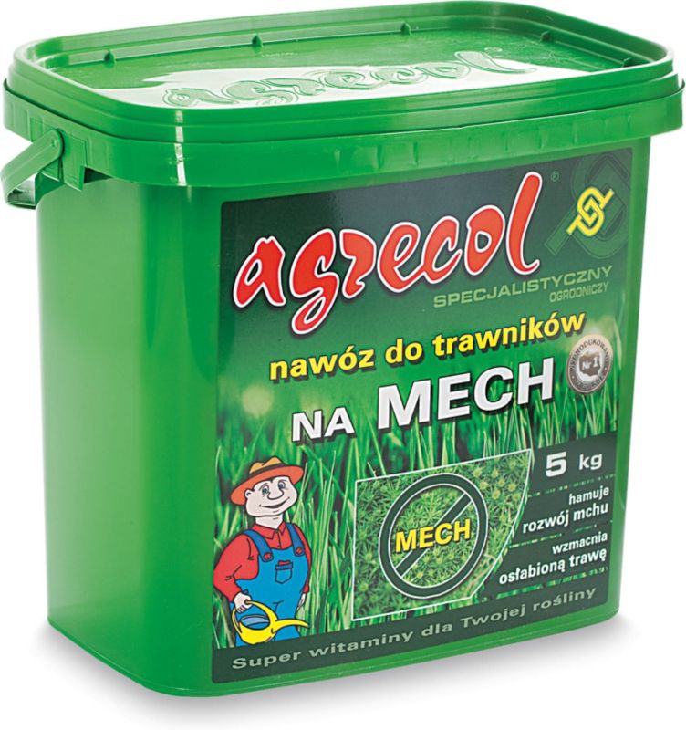 Agrecol gødning til græsplæner mod mos 5 kg