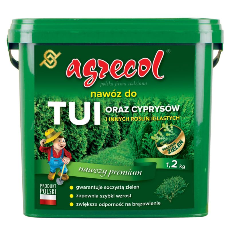 Gødning til thuja og cypresser Agrecol 5 kg