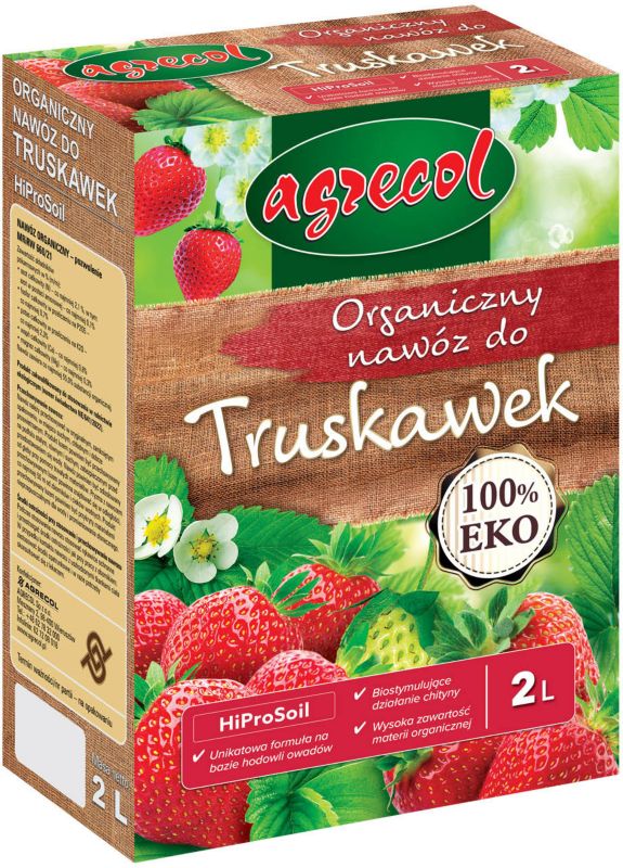 Økologisk gødning til jordbær Agrecol 2 l