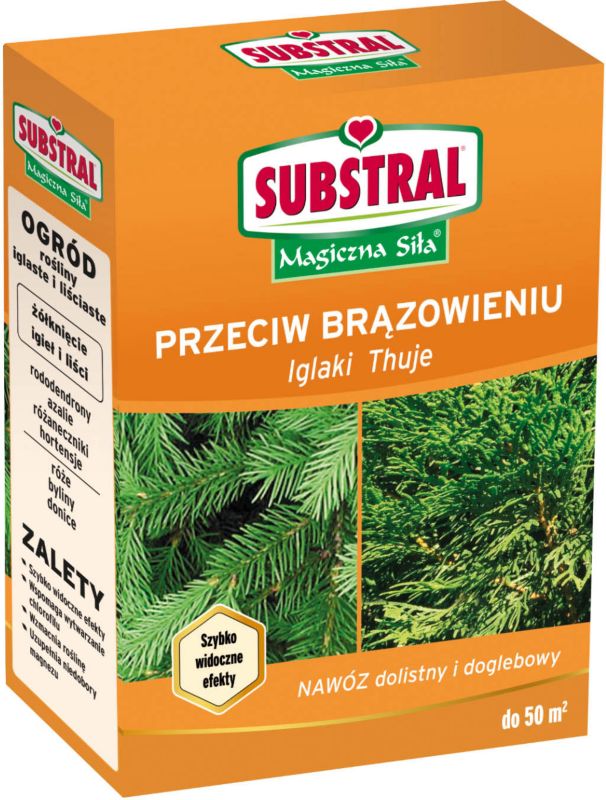 Substral gødning mod brunfarvning af nåle 1 kg
