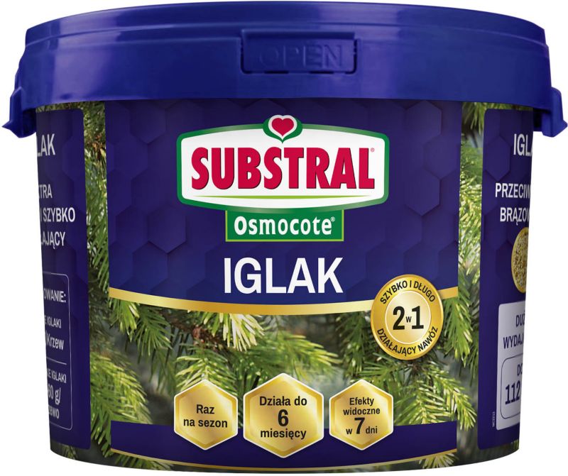 Substral Osmocote 2-i-1 Gødning til Nåletræer 4,5 kg