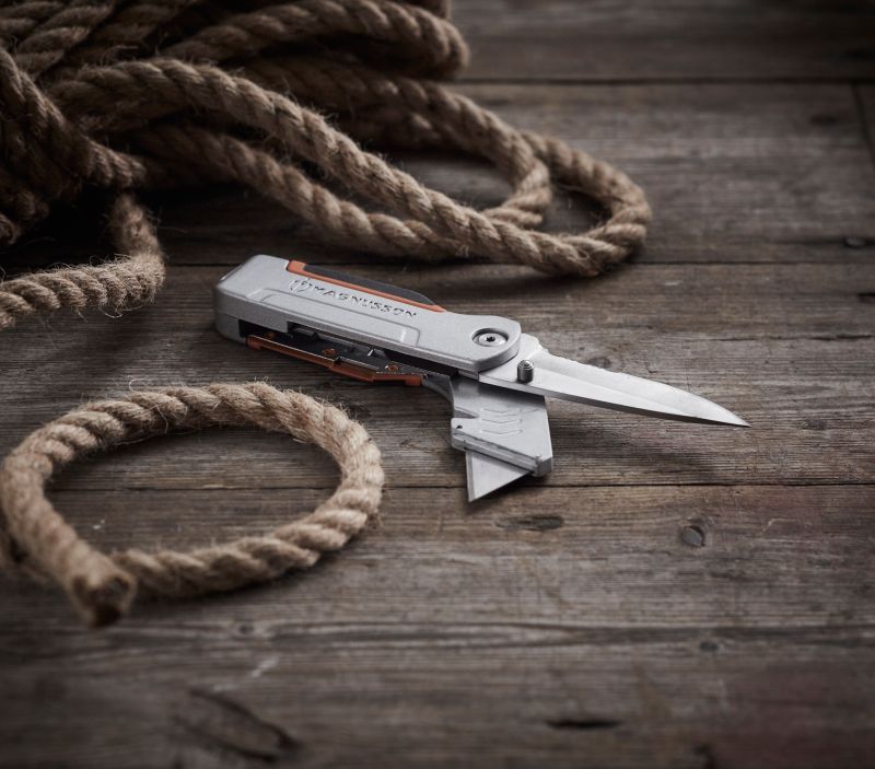 Sammenklappelig Magnusson-kniv med 2 klinger