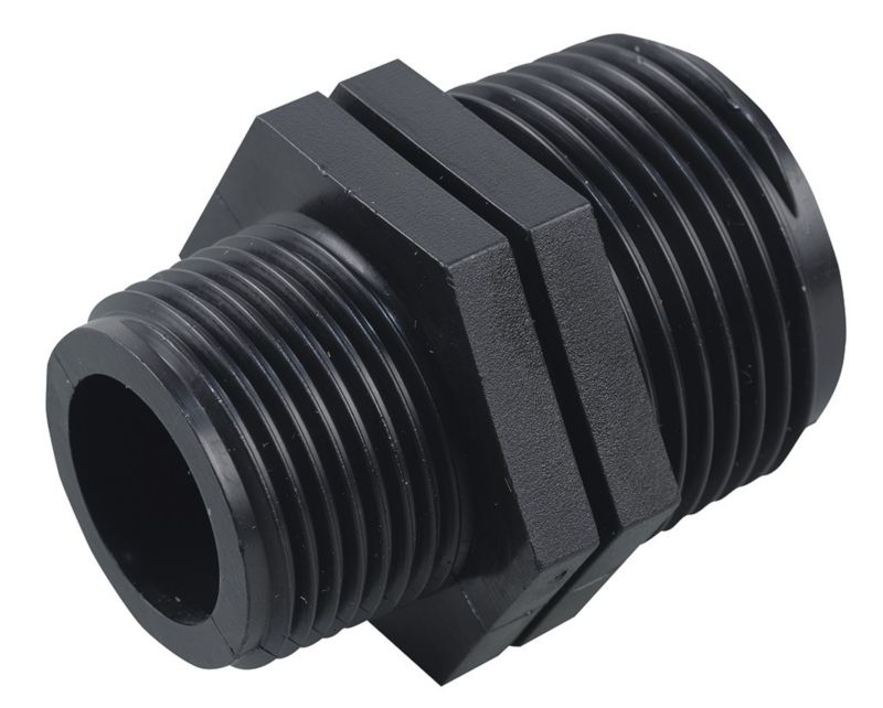 Greenmill reduktionsnippel med indvendigt gevind 3/4" til 1/2"